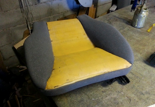 Auto Upholstery - The Hog Ring - Brent Parker Motor Trimming - 1974 Lamborghini Espada