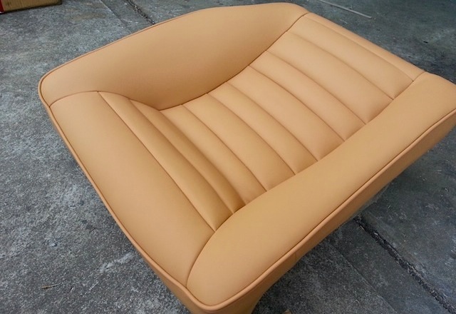 Auto Upholstery - The Hog Ring - Brent Parker Motor Trimming - 1974 Lamborghini Espada