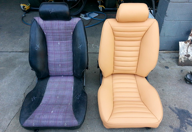 Auto Upholstery - The Hog Ring - Brent Parker Motor Trimming - 1974 Lamborghini Espada