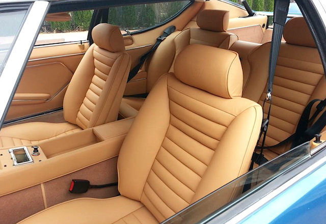 Auto Upholstery - The Hog Ring - Brent Parker Motor Trimming - 1974 Lamborghini Espada