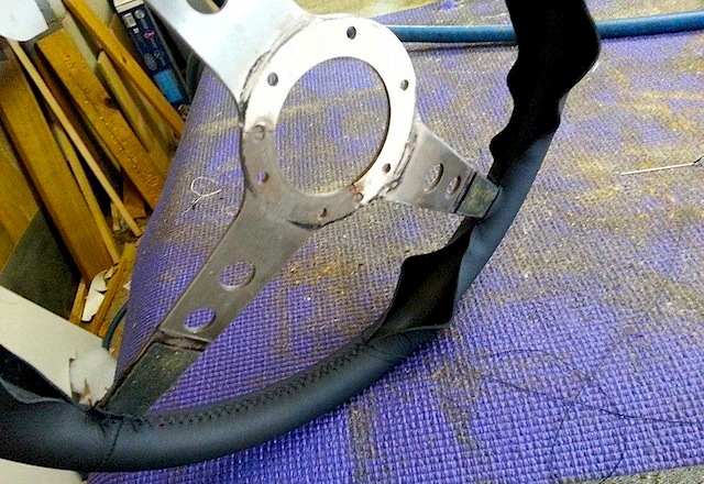 Auto Upholstery - The Hog Ring - Brent Parker Motor Trimming Lamborghini Espada