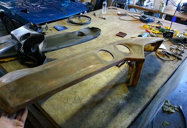 Auto Upholstery - The Hog Ring - Brent Parker Motor Trimming Lamborghini Espada