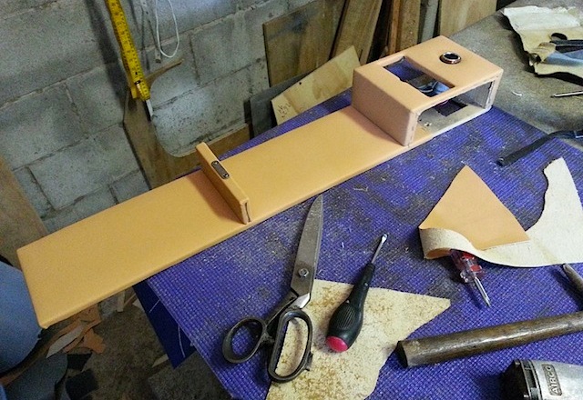 Auto Upholstery - The Hog Ring - Brent Parker Motor Trimming Lamborghini Espada