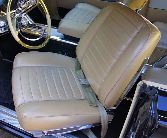 Auto Upholstery - The Hog Ring - 1960 Chrysler 300F Swivel Seat
