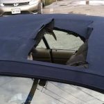 Auto Upholstery - The Hog Ring - Damaged Convertible Top