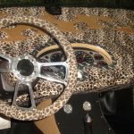 Auto Upholstery - The Hog Ring - Chevrolet S10 Leopard Dashboard