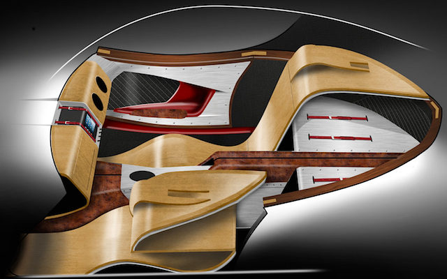 Auto Upholstery - The Hog Ring - Morgan SP1 sketch