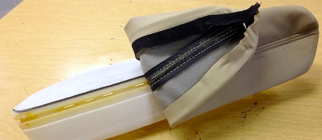Auto Upholstery - The Hog Ring - Rubber French Seam