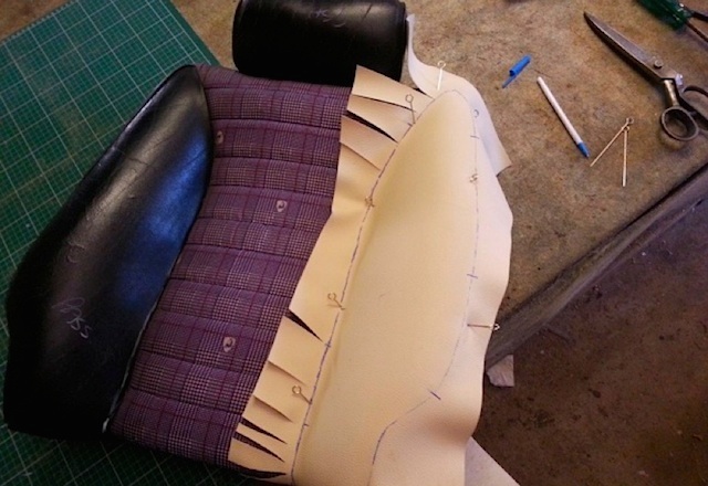 Auto Upholstery - The Hog Ring - Brent Parker Motor Trimming