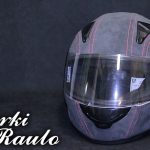Auto Upholstery - The Hog Ring - Jyrki Raulo - Alcantara Helmet