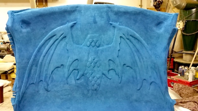 Auto Upholstery - The Hog Ring - Gottfried Upholstery - Dragon Scale Pleats