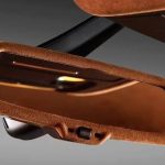 Auto Upholstery - The Hog Ring - Vilner Audi A5 - Alcantara Rearview Mirror