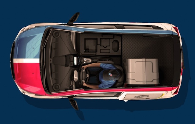 Auto Upholstery - The Hog Ring - Dominos Pizza - Cherolet Volt