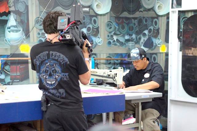 Auto Upholstery - The Hog Ring - Ish Jimenez - West Coast Customs