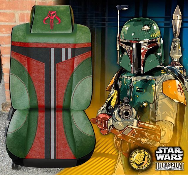 Auto Upholstery - The Hog Ring - Star Wars Car Seat - CarInterior.by