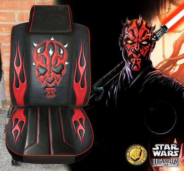 Auto Upholstery - The Hog Ring - Star Wars Car Seat - CarInterior.by