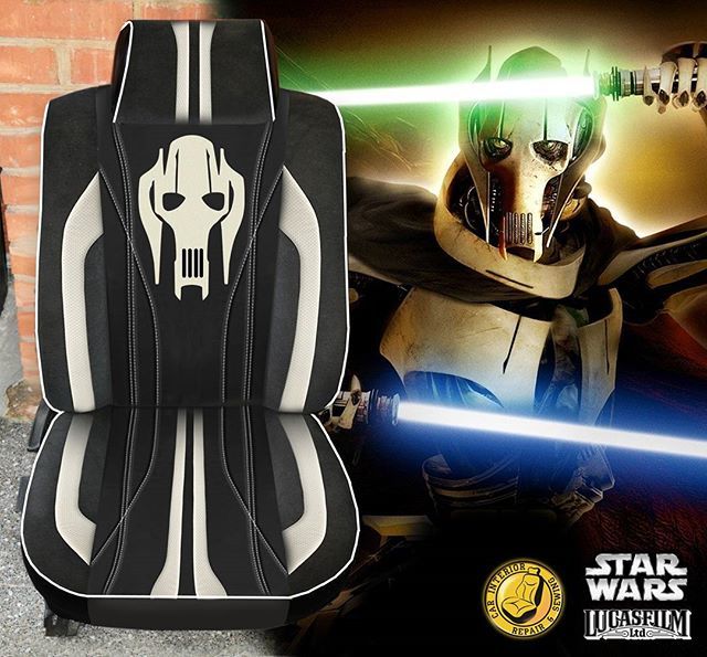 Auto Upholstery - The Hog Ring - Star Wars Car Seat - CarInterior.by