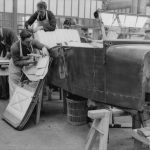 Auto Upholstery - The Hog Ring - 1931 Upholstery Workshop