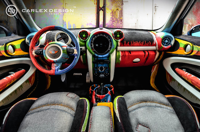 Auto Upholstery - The Hog Ring - Carlex Design - Mini Paceman Painter Works