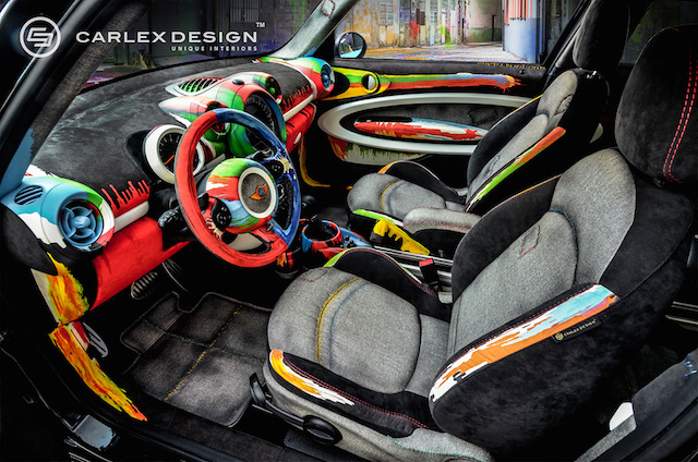 Auto Upholstery - The Hog Ring - Carlex Design - Mini Paceman Painter Works