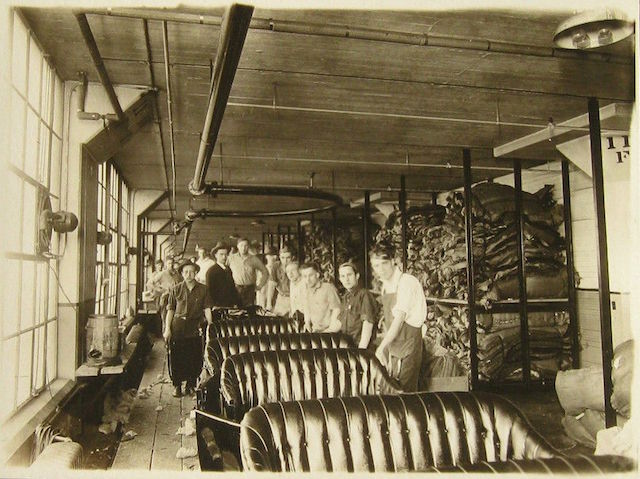 Auto Upholstery - The Hog Ring - Ford Model T Upholstery Assembly Line