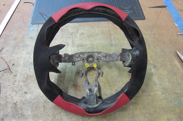 The Hog Ring - How to cover a steering wheel