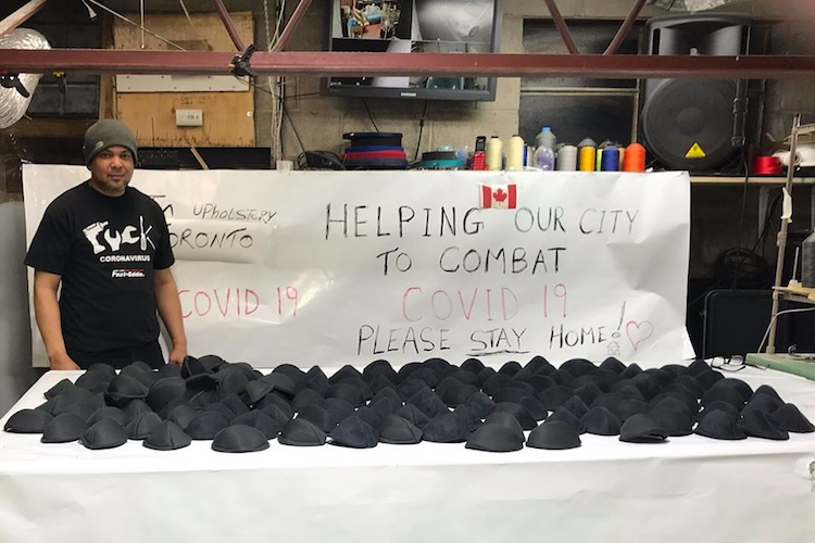 The Hog Ring - These Auto Trim Shops Are Making Masks to Combat Coronavirus – JM Upholstery Plus