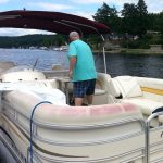 The Hog Ring - How to Remove Pink Stains from Marine Upholstery