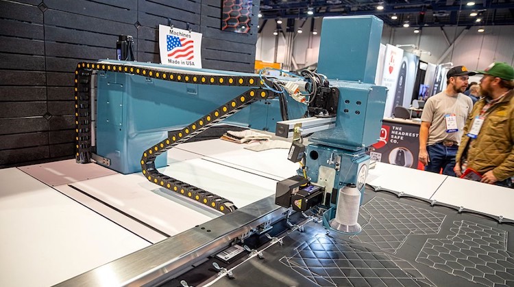 The Hog Ring - ABM5436 CNC Stitching Machine
