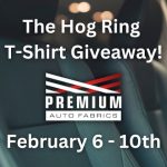 The Hog Ring - Premium Auto Fabrics is Giving Away Hog Ring T-Shirts