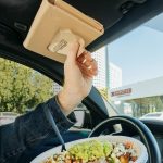 The Hog Ring - Chipotle is Selling a Sun Visor Napkin Holder