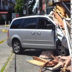 The Hog Ring - Minivan Crashes into Upholstery Shop