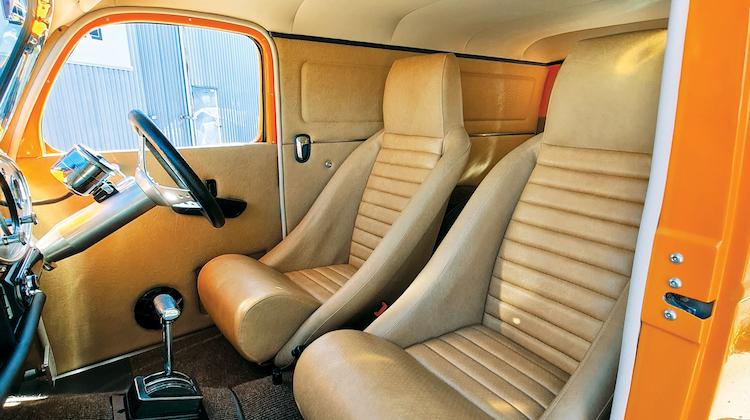 The Hog Ring - Napier Auto Upholstery's Custom 1948 Ford Pop