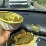 The Hog Ring - Driver Goes Viral for Eating off His Dashboard