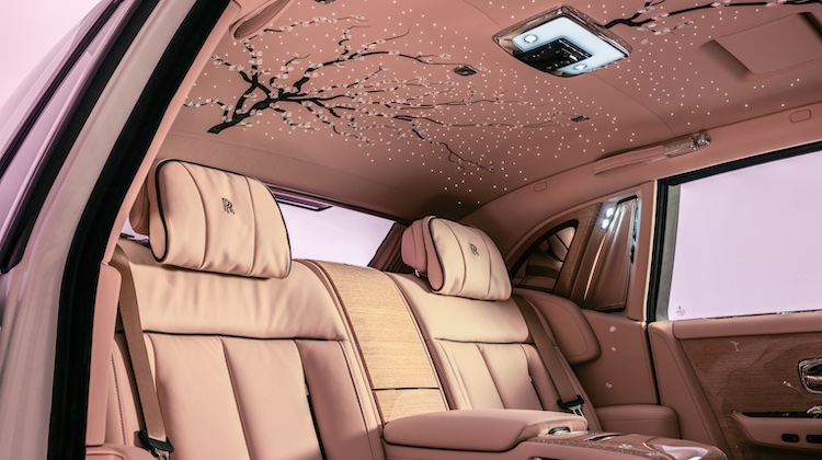 The Hog Ring - It’s Always Cherry Blossom Season Inside this Rolls-Royce Phantom