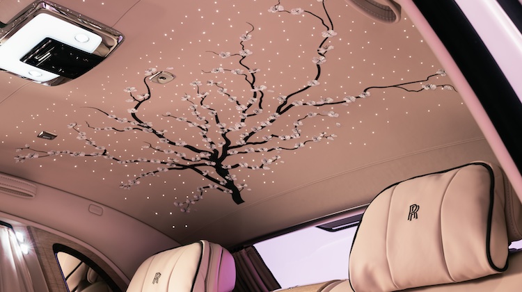 The Hog Ring - It’s Always Cherry Blossom Season Inside this Rolls-Royce Phantom