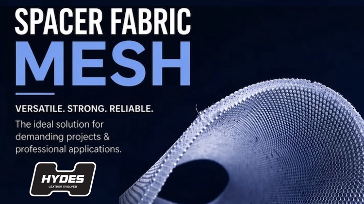 The Hog Ring - Hydes Leather Introduces a 3D Mesh Spacer Fabric 1