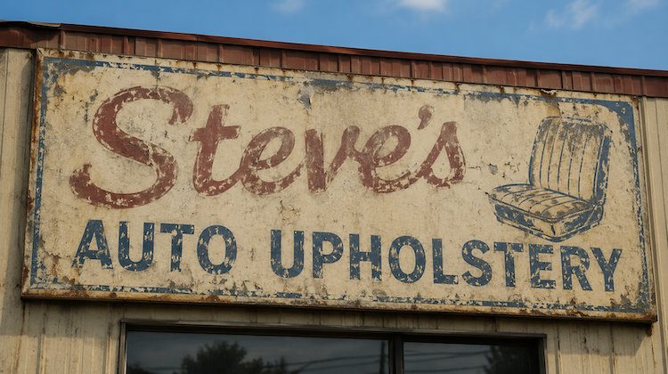 The Hog Ring - 6 Ways to Refresh Your Shop Sign and Make it Sign Stand Out